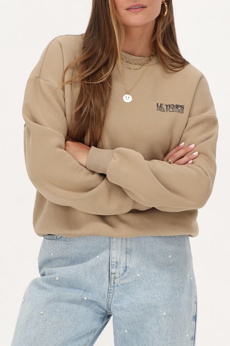 My jewellery sweater  ''Le temps'' Bruin