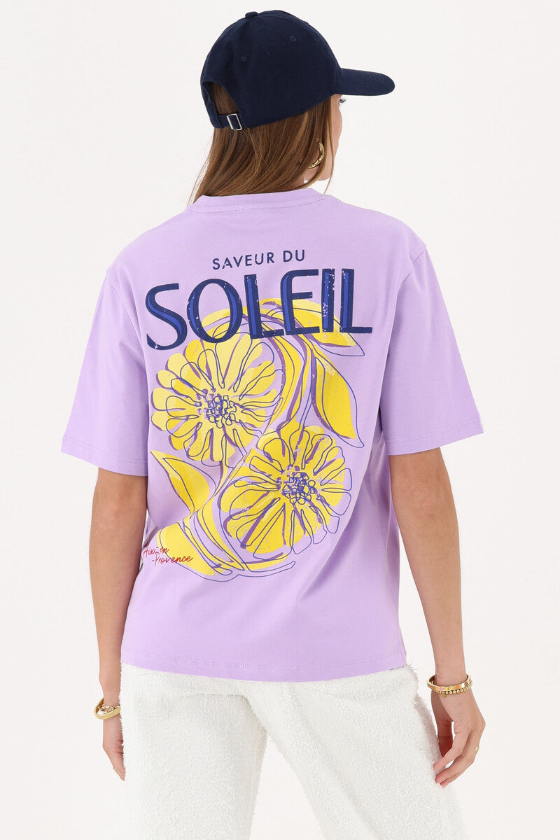 T-shirt Saveur du soleil Lila