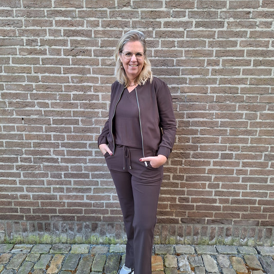 Mi Piace Bomber jasje Espresso