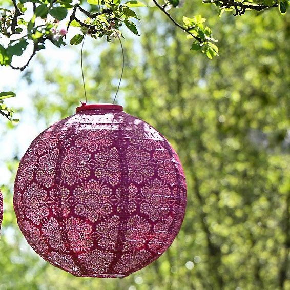 Lumiz lampion Fuchsia Round 30