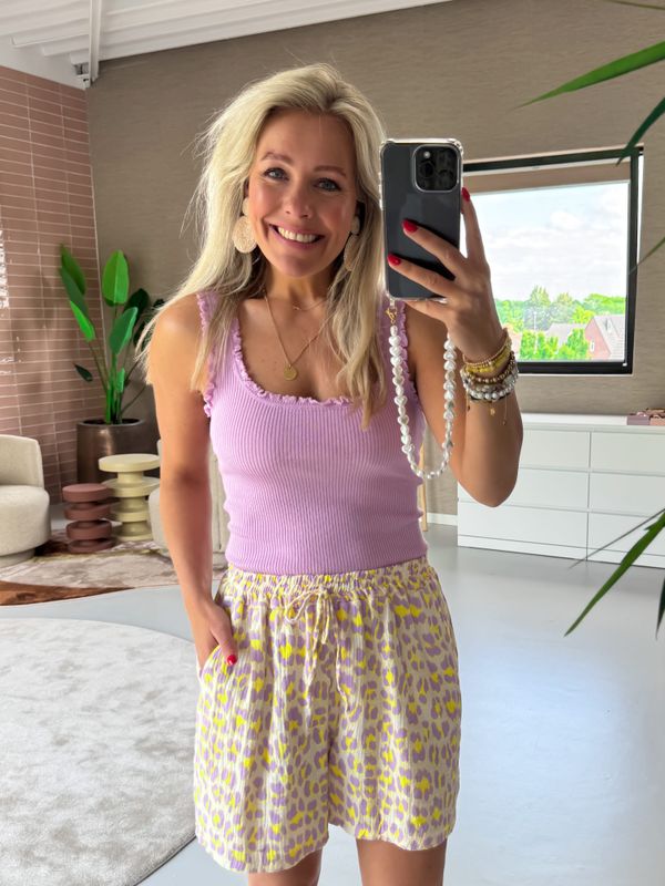 Baukje Broekje Lila/geel
