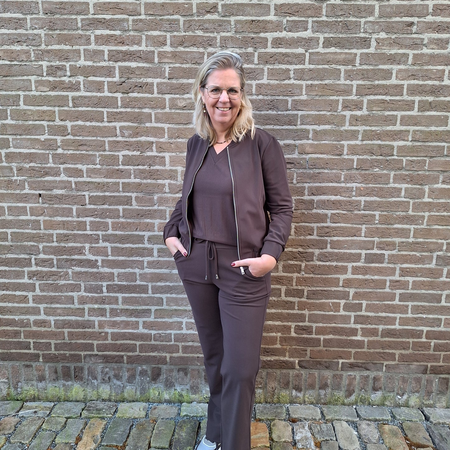 Mi Piace Bomber jasje Espresso